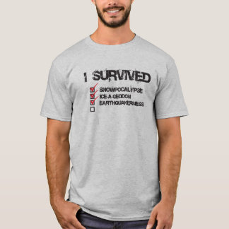 T-shirt J'ai survécu !