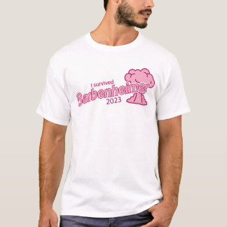 T-shirt J'ai survécu à barbenheimer 2023