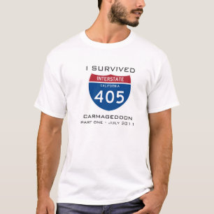 T-shirt J'ai survécu à Carmageddon