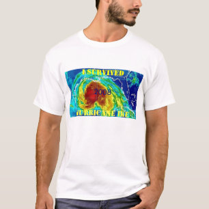 T-SHIRT J'AI SURVÉCU À IKE D'OURAGAN