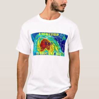 T-SHIRT J'AI SURVÉCU À IKE D'OURAGAN