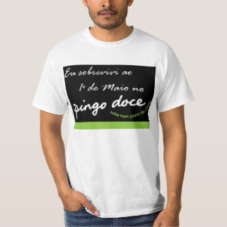 T-shirt J'ai survécu à la 1º de mai dans la pépite sucrée
