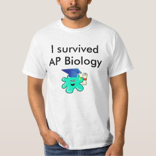 T-shirt J'ai survécu à la biologie de l'AP