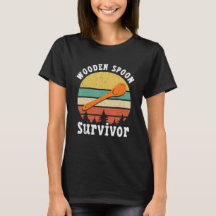 T-shirt J'ai survécu à la cuillère en bois
