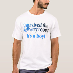 T-shirt J'ai survécu à la salle d'accouchement sa un