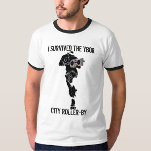 T-SHIRT J'AI SURVÉCU À LA VILLE ROLLER-BY DE YBOR
