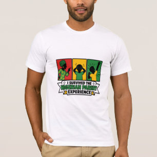 T-shirt J'ai survécu à l'expérience de parent nigérian Des