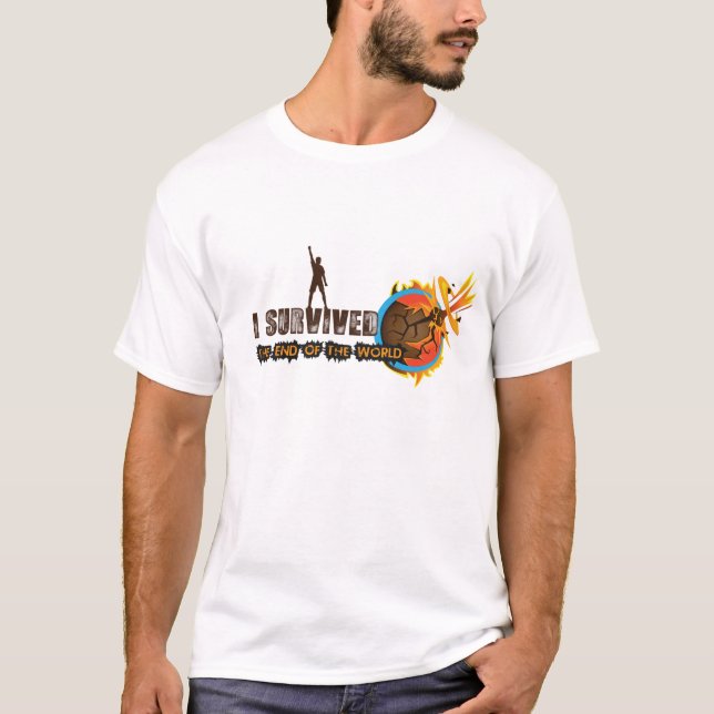 T-shirt J'ai survécu à l'extrémité du monde 4 (Devant)