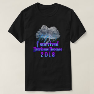T-shirt J'ai survécu à l'ouragan Florence