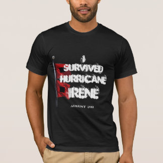 T-shirt J'ai survécu à l'ouragan Irène 2011