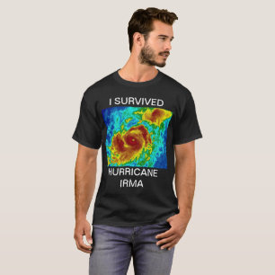 T-SHIRT J'AI SURVÉCU À L'OURAGAN IRMA