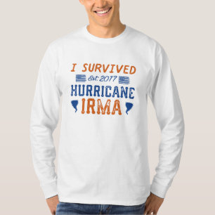 T-shirt J'ai survécu à l'ouragan Irma