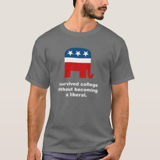 T-shirt J'ai survécu à l'université sans devenir un