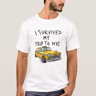 T-shirt J'Ai Survécu À Mon Voyage À Nyc