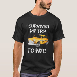T-shirt J'Ai Survécu À Mon Voyage À NYC Funny