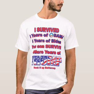 T-shirt J'ai survécu à Obama et Biden