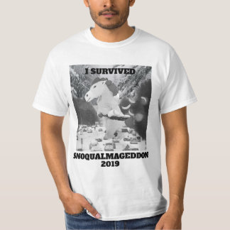 T-shirt J'ai survécu à Snoqualmageddon