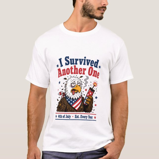 T-shirt J'ai survécu à un autre (Devant)