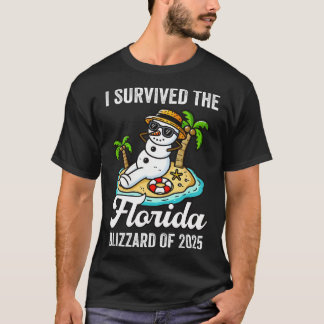 T-shirt J'ai survécu au Blizzard de Floride de 2025