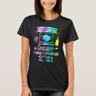 T-shirt J'ai survécu au conseiller pendant une pandémie 20