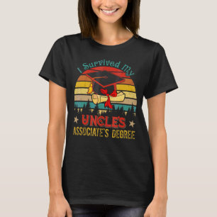 T-shirt J'ai survécu au diplôme d'études supérieures de mo