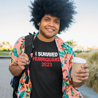 T-shirt J'ai survécu au séisme de 2023