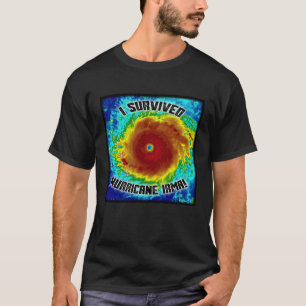 T-shirt J'ai survécu au tee - shirt d'Irma d'ouragan