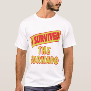 T-SHIRT J'AI SURVÉCU AU TORNADO