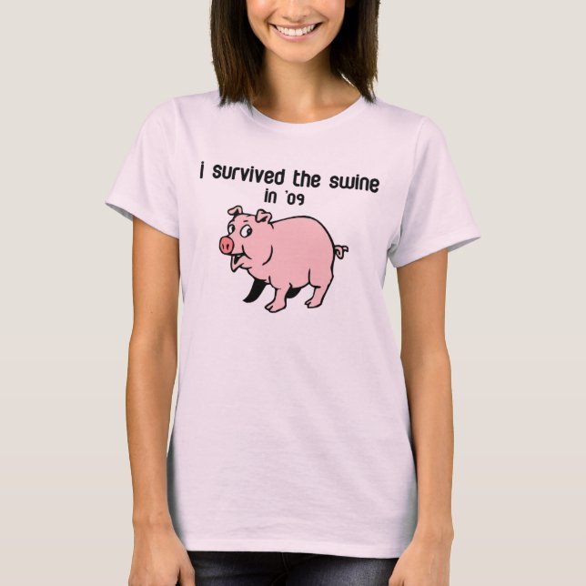 T-shirt J'Ai Survécu Au Vin (Devant)