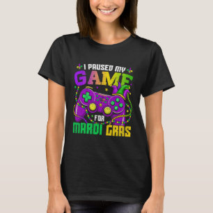 T-shirt J'Ai Suspendu Mon Jeu À Être Ici Vidéo Jeu Perles 
