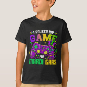 T-shirt J'Ai Suspendu Mon Jeu À Être Ici Vidéo Jeu Perles 