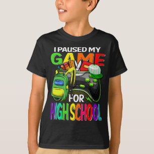 T-shirt J'Ai Suspendu Mon Jeu Pour Le Jeu De Lycée
