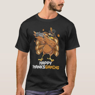 T-shirt J'Ai Suspendu Mon Jeu Thankful Video Gamer Button 