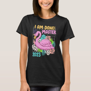 T-shirt J'ai terminé maîtrise 2023 master