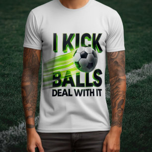 T-shirt J'Ai Tiré Balls Soccer