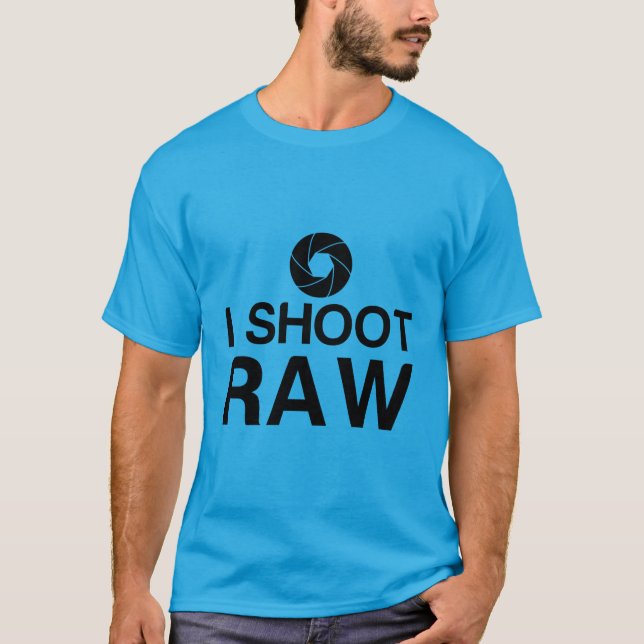 T-SHIRT J'AI TIRÉ RAW (Devant)