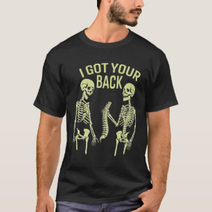 T-shirt J'Ai Ton Ck Halloween Skeleton Skull Sarcastique