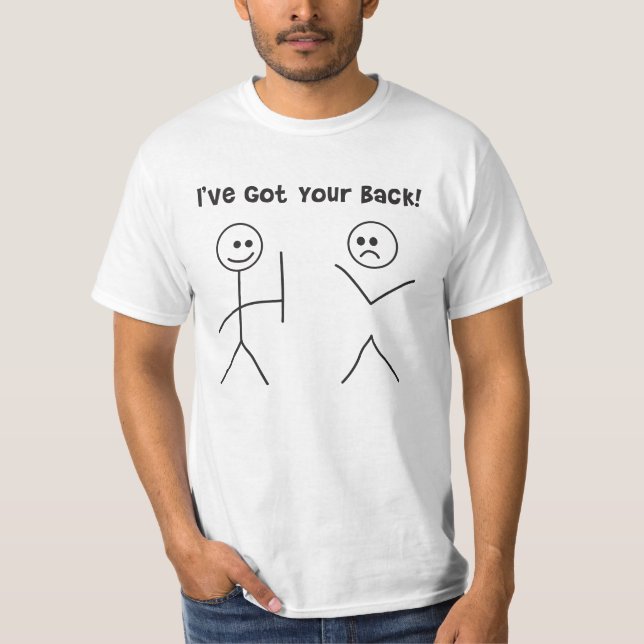 T-shirt J'ai ton dos ! (Devant)