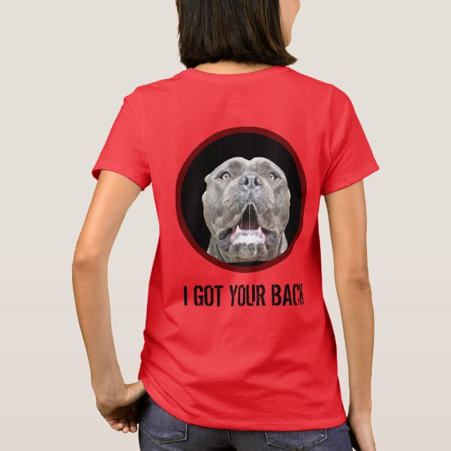 T-shirt J'Ai Ton Dos, Gardien Dur, Corso Dog (Dos)