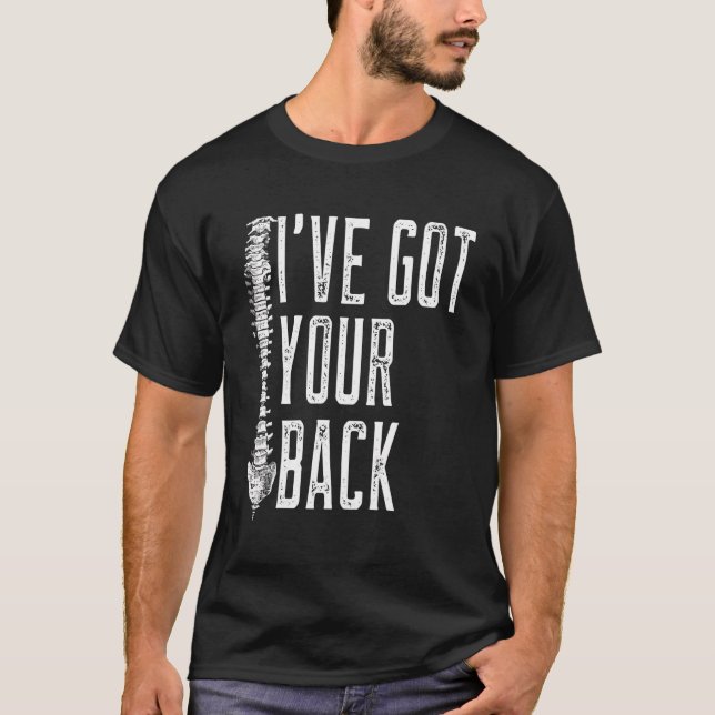 T-shirt J'Ai Ton Dos Se Chiropractor (Devant)