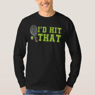 T-shirt J'Ai Touché Ce Bal De Tennis Drôle Pour Le Joueur