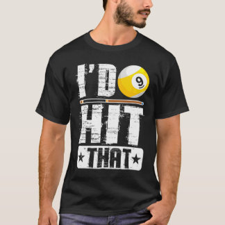 T-shirt J'Ai Touché Le Ventilateur Du Lecteur Billard