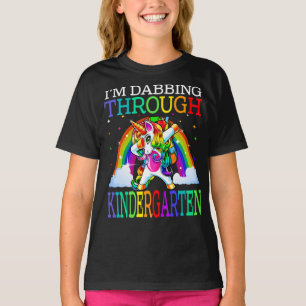 T-shirt J'ai traversé la maternelle Unicorne