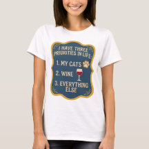 J'AI TROIS PRIORITÉS DANS LA VIE 1 MES CHATS 2 GAG