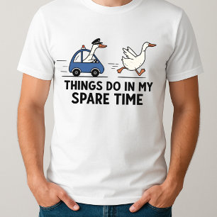T-shirt J'ai trop de bêtises que je fais dans mon temps li