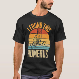 T-shirt J'Ai Trouvé Ce Chat Humerus