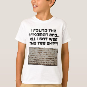 T-shirt J'ai trouvé l'Afikoman ! Matzah de pâque