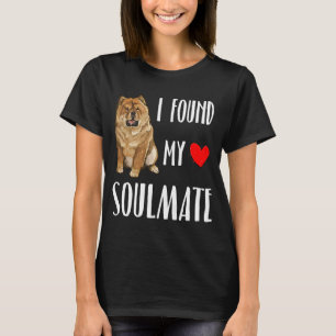 T-shirt J'Ai Trouvé Mon Âne Chow Chow Dog Meilleur Ami