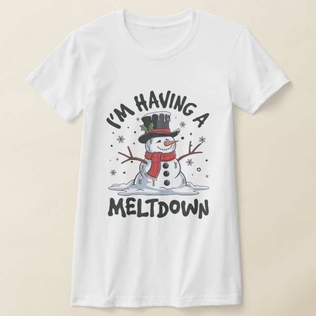 T-shirt J'ai un accident (Poser)