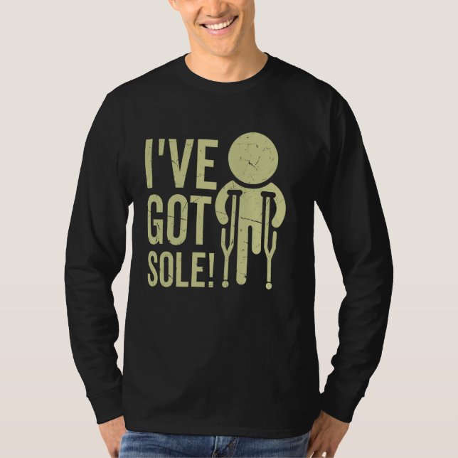 T-shirt J'ai un amputé du pied (Devant)